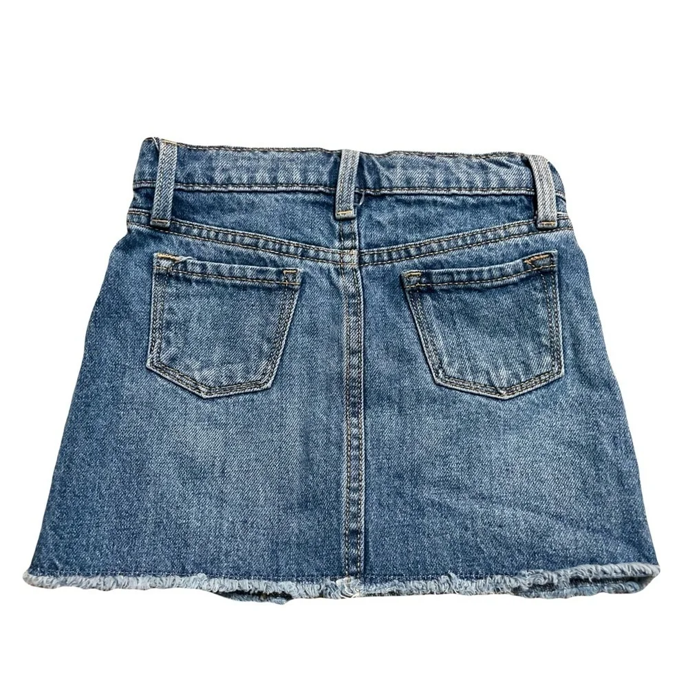 Old Navy Denim Skirt - Kids 3T - Frayed hem toddler girls